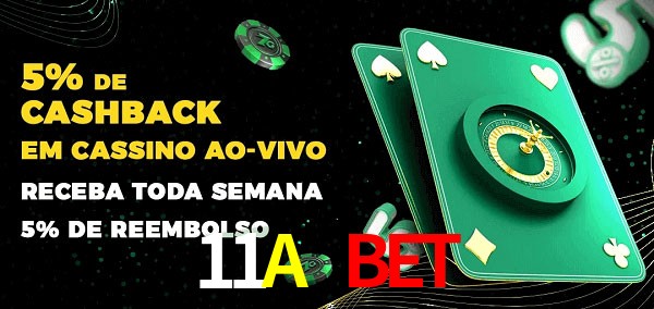 Promoções do cassino ao Vivo 11A Bet
